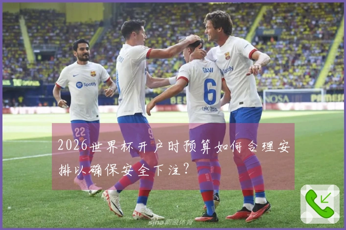 2026世界杯开户时预算如何合理安排以确保安全下注？