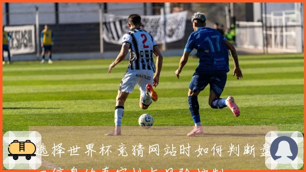 选择世界杯竞猜网站时如何判断盘口信息的真实性与风险控制